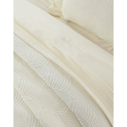 Σετ Κουβερλί Υπέρδιπλο Clio Art 12503 230x250εκ Εκρού