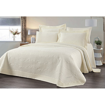 Σετ Κουβερλί Υπέρδιπλο Emelia Art 12505 230x250εκ Εκρού