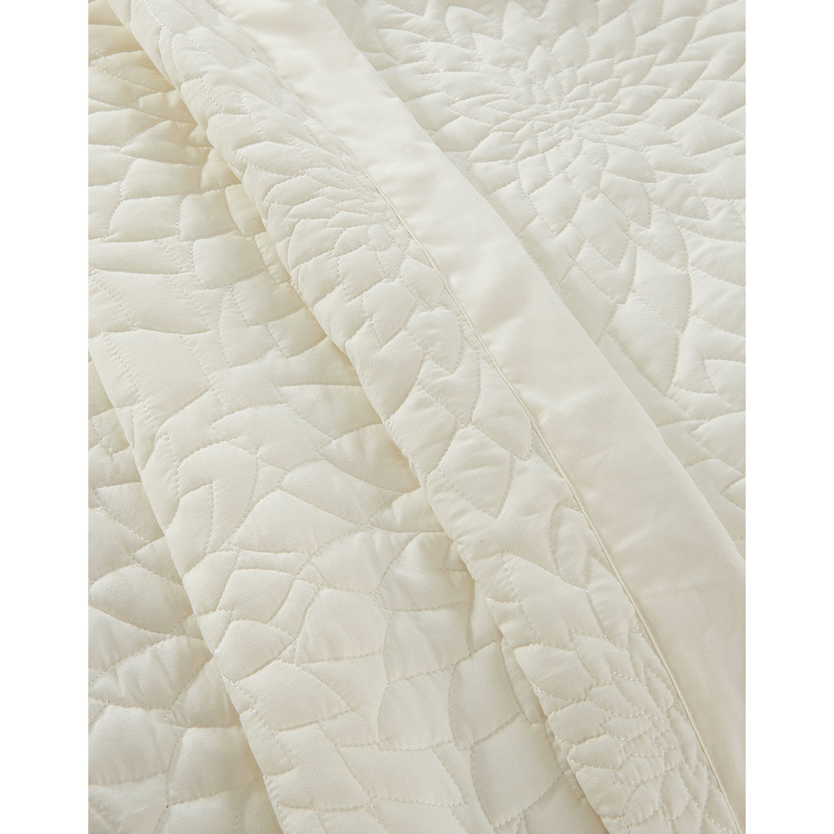 Σετ Κουβερλί Υπέρδιπλο Muse Art 12506 230x250εκ Εκρού