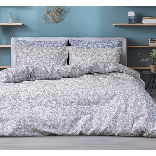 Σετ Σεντόνια Φανελένια King Size με Λάστιχο Malbec Art 12630 185x200+32εκ Μπεζ