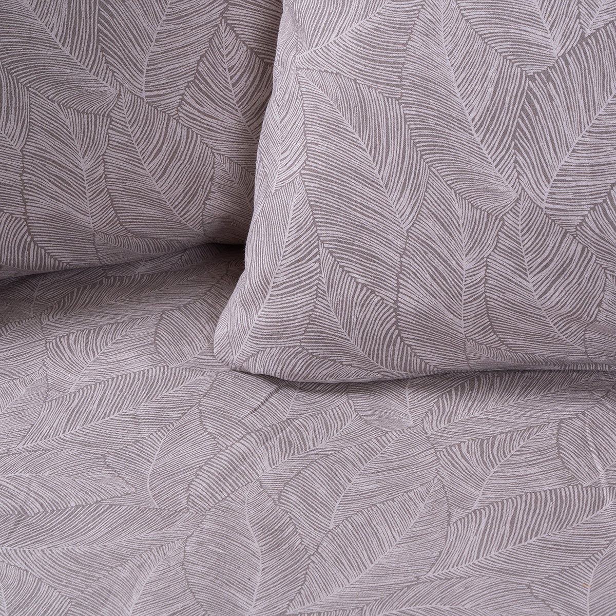 Σετ Σεντόνια Φανελένια King Size με Λάστιχο Concord Art 12639 185x200+32εκ Μπεζ