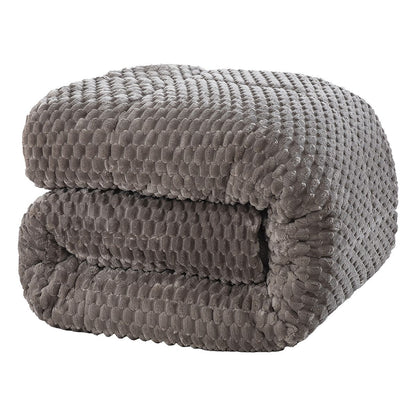 Κουβερτοπάπλωμα King Size Art 12655 240x260εκ Γκρι