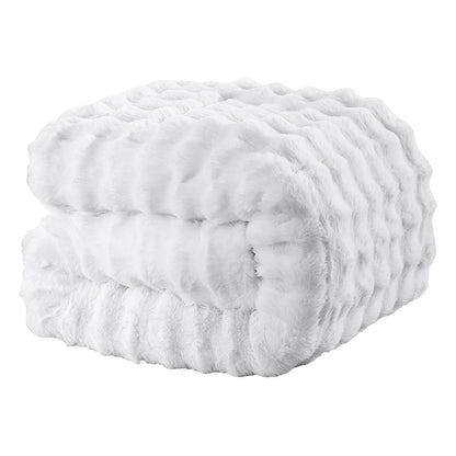 Κουβερτοπάπλωμα Υπέρδιπλο Art 12661 220x240εκ Λευκό