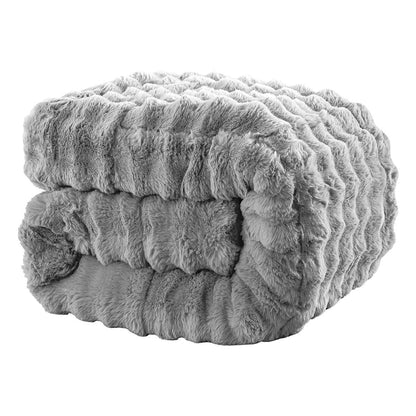 Κουβερτοπάπλωμα Υπέρδιπλο Art 12662 220x240εκ Γκρι