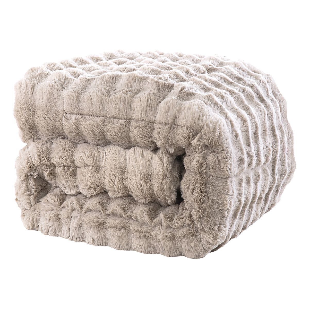 Κουβερτοπάπλωμα Μονό Art 12663 160x240εκ Μπεζ