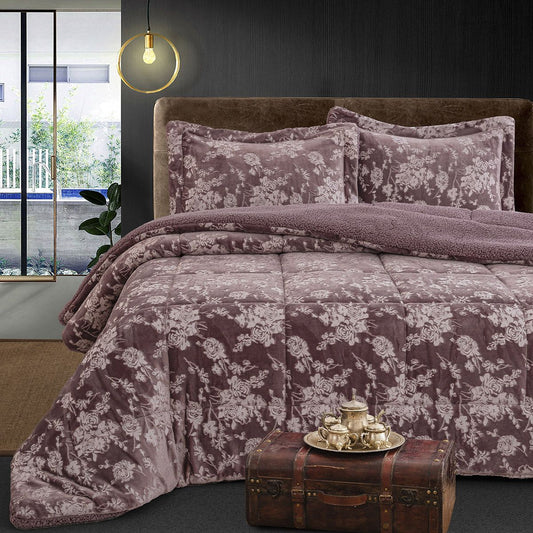 Κουβερτοπάπλωμα King Size Art 12671 240x260εκ Σάπιο Μήλο