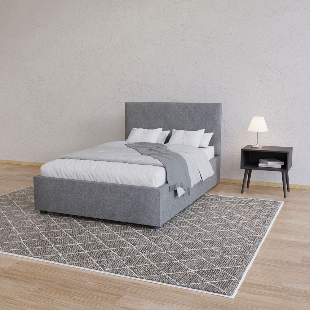 Κρεβάτι Billy Γκρι 120x200εκ