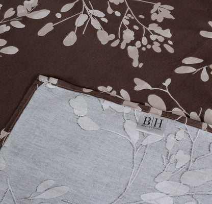Double King-Size Bedsheet Set Memories Art 12693 230x260cm Brown