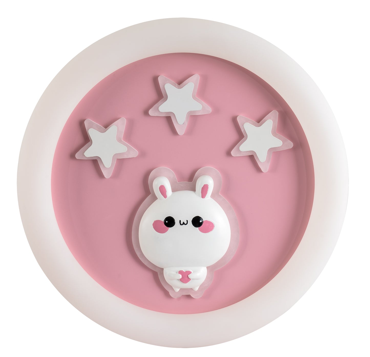 CCC 4311 ΠΛΑΦΟΝΙΕΡΑ ΠΑΙΔΙΚΗ ΡΟΖ ΚΟΥΝΕΛΑΚΙ LED CCT Φ50εκ