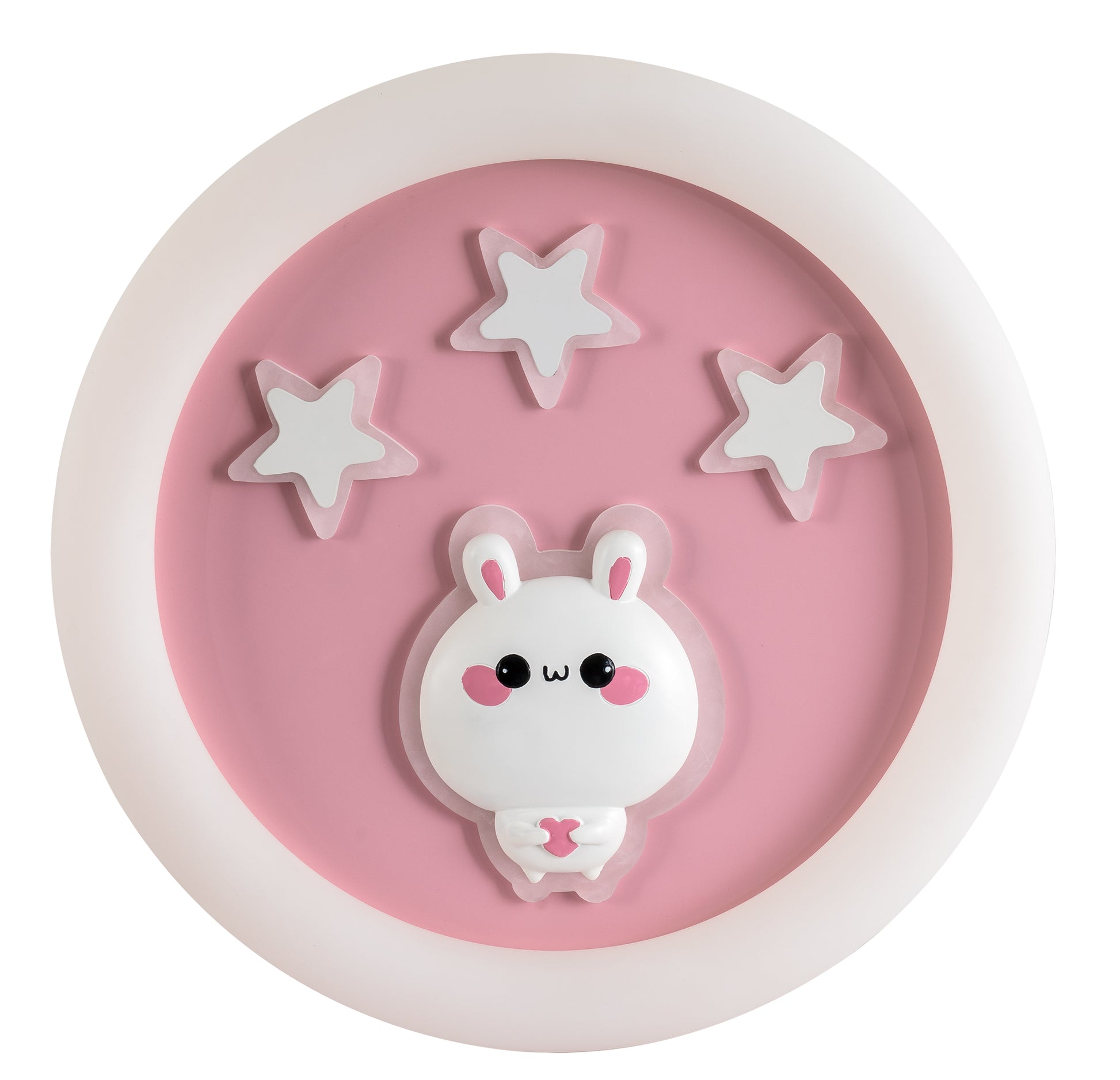 CCC 4311 ΠΛΑΦΟΝΙΕΡΑ ΠΑΙΔΙΚΗ ΡΟΖ ΚΟΥΝΕΛΑΚΙ LED CCT Φ50εκ