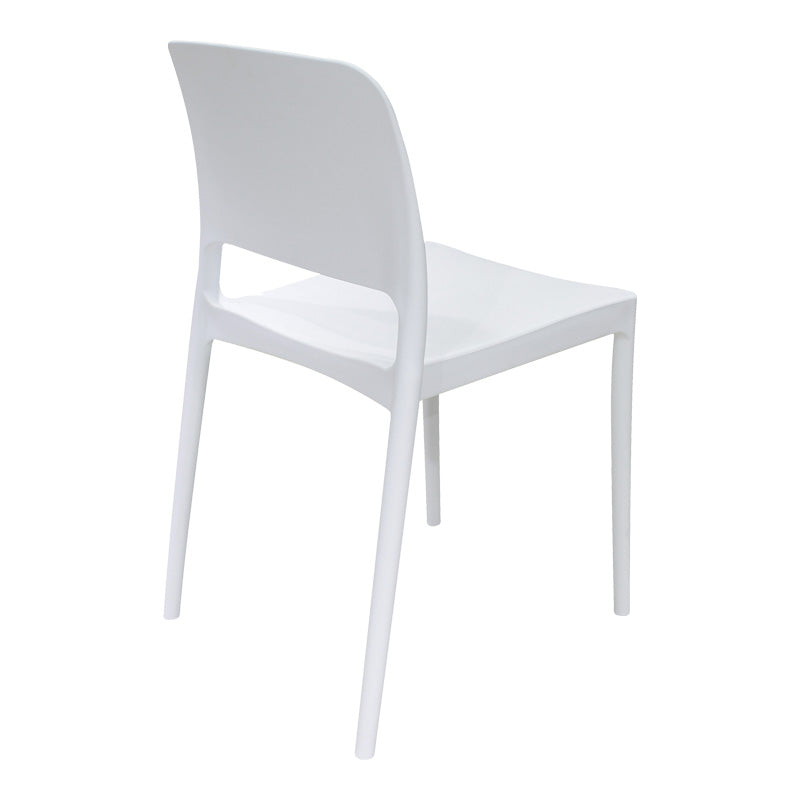 Καρέκλα Fenxy PP σε Λευκή Απόχρωση 38x42x77