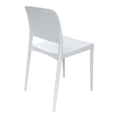 Καρέκλα Fenxy PP σε Λευκή Απόχρωση 38x42x77