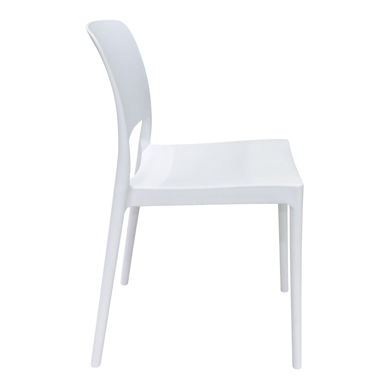 Καρέκλα Fenxy PP σε Λευκή Απόχρωση 38x42x77