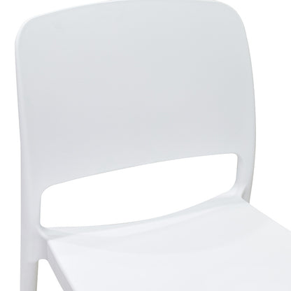 Καρέκλα Fenxy PP σε Λευκή Απόχρωση 38x42x77