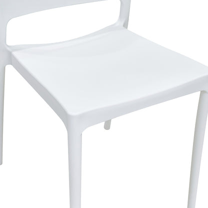 Καρέκλα Fenxy PP σε Λευκή Απόχρωση 38x42x77