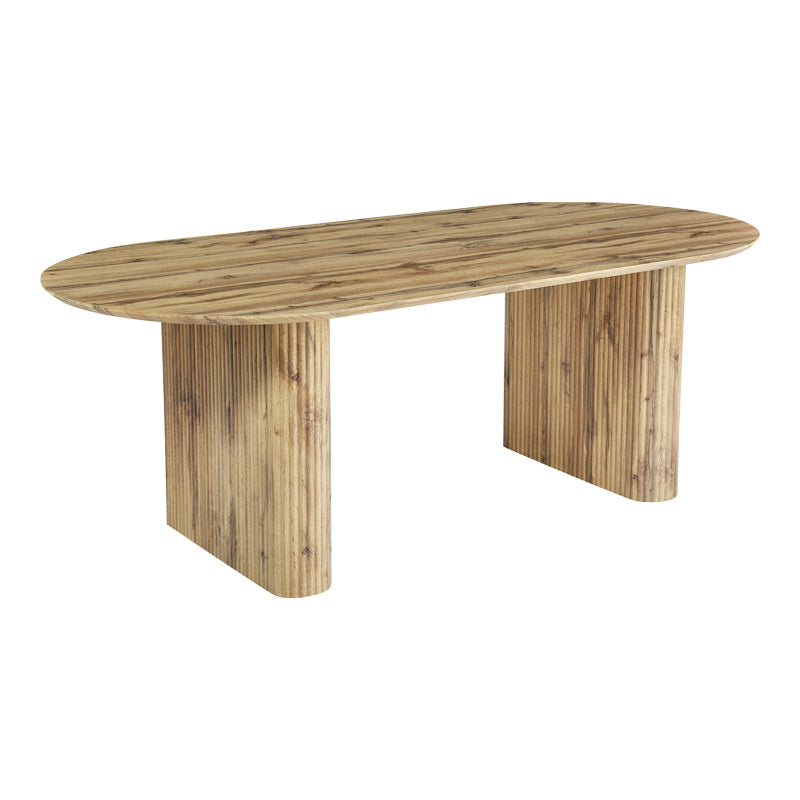 Τραπέζι Nembou MDF σε Oak Απόχρωση 210x100x76