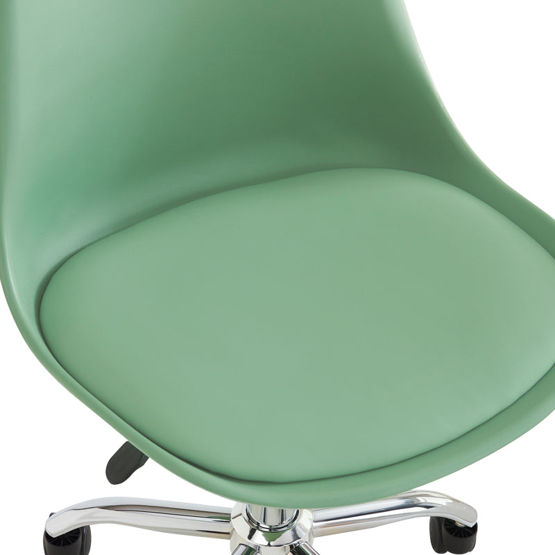 Καρέκλα Γραφείου Gaston II Μέντα PP-PU 48x57x77-90