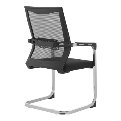 Chromatic Visitor Office Chair Black Mesh with Metal 54x53x97