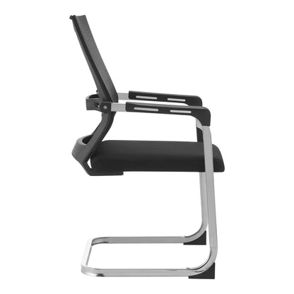 Chromatic Visitor Office Chair Black Mesh with Metal 54x53x97