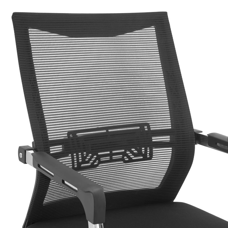 Chromatic Visitor Office Chair Black Mesh with Metal 54x53x97