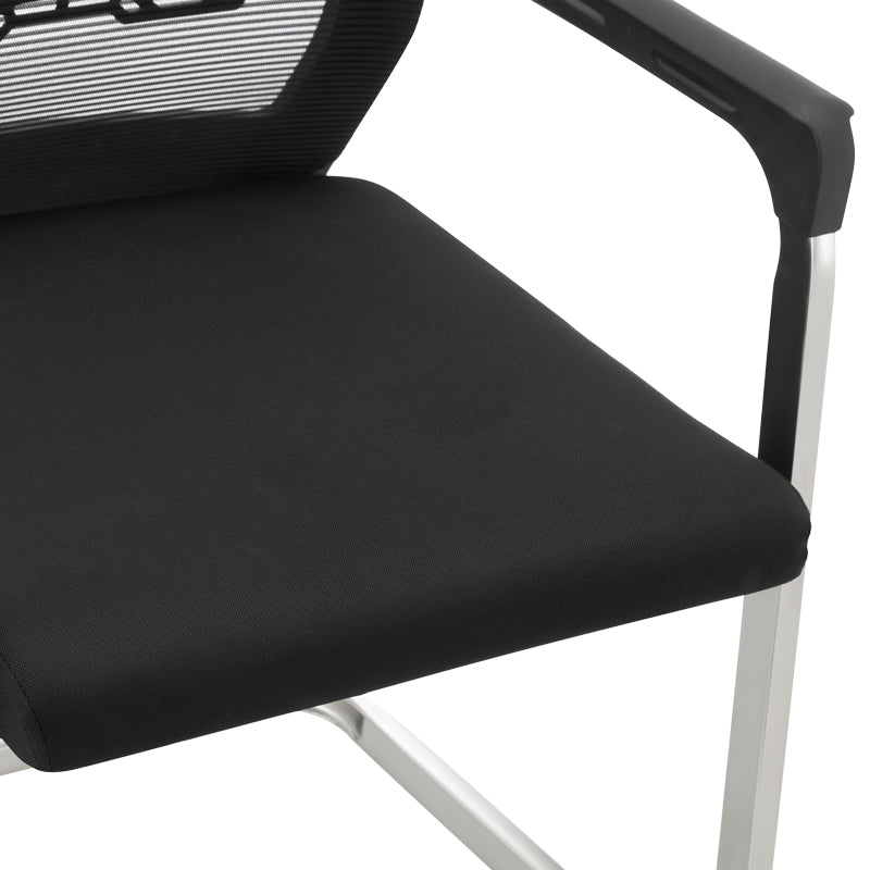 Chromatic Visitor Office Chair Black Mesh with Metal 54x53x97