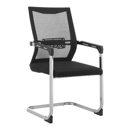 Chromatic Visitor Office Chair Black Mesh with Metal 54x53x97