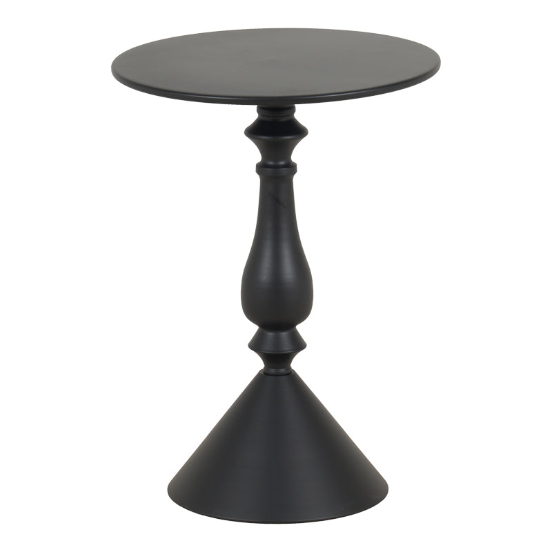 Βοηθητικό Τραπέζι Lalou Μέταλλο σε Μαύρη Απόχρωση Φ40x55