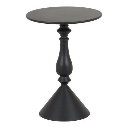 Βοηθητικό Τραπέζι Lalou Μέταλλο σε Μαύρη Απόχρωση Φ40x55