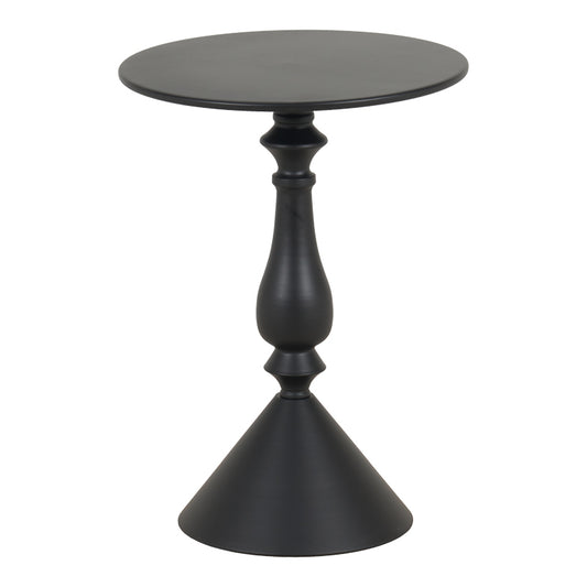 Βοηθητικό Τραπέζι Lalou Μέταλλο σε Μαύρη Απόχρωση Φ40x55