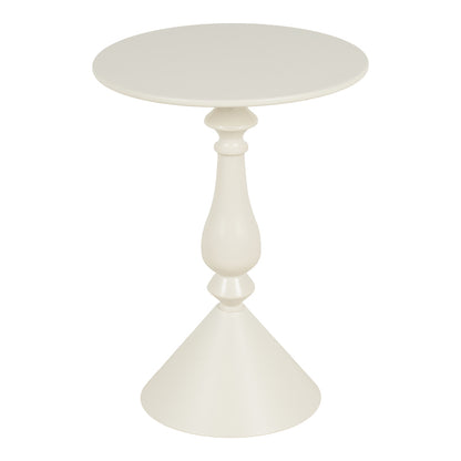 Βοηθητικό Τραπέζι Lalou Μέταλλο σε Κρέμα Απόχρωση Φ40x55