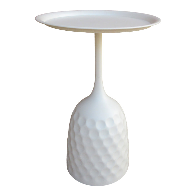 Βοηθητικό Τραπέζι Waini Μέταλλο σε Κρέμα Απόχρωση Φ39x60