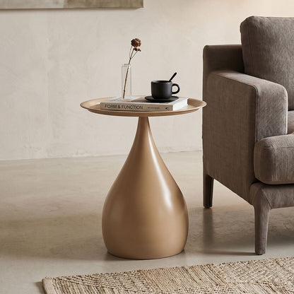 Side Table Samino Metal Cappuccino Φ39x42