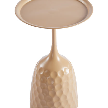 Βοηθητικό Τραπέζι Waini Μέταλλο Cappuccino Φ39x60