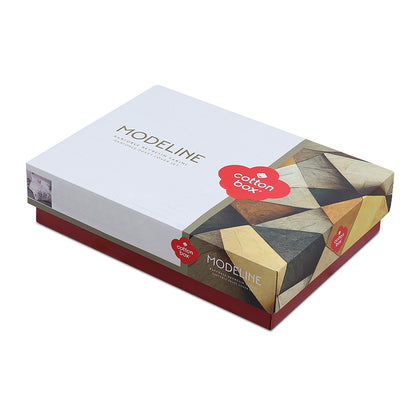 Σετ Παπλωματοθήκη Jayda 3 Τμχ Μονή (160x220εκ) Χρώμα Ροζ - Λευκό