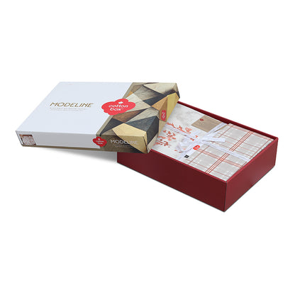 Σετ Παπλωματοθήκη Lamina 3 Τμχ Μονή (160x220εκ) Χρώμα Cinnamon