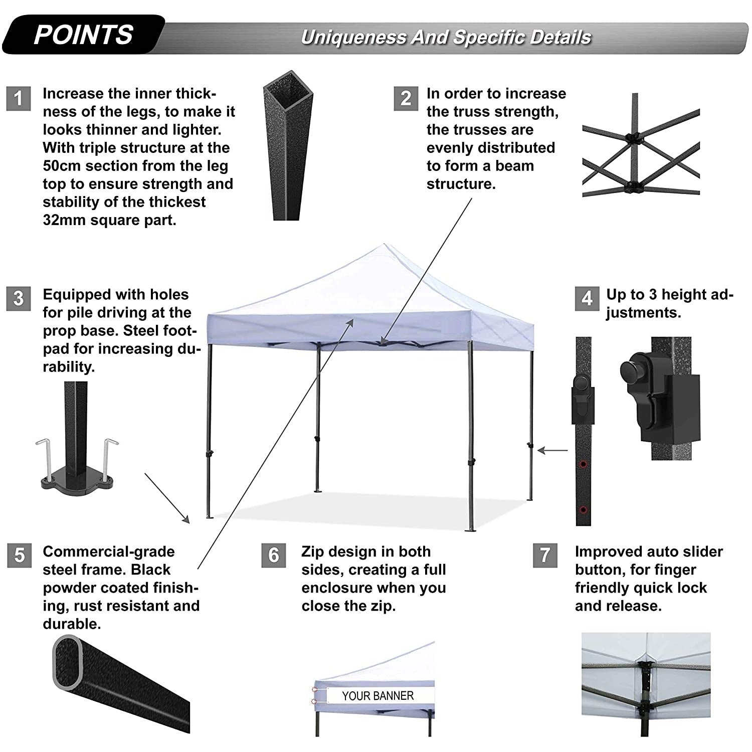 Κιόσκι Gazebo 300x600x310