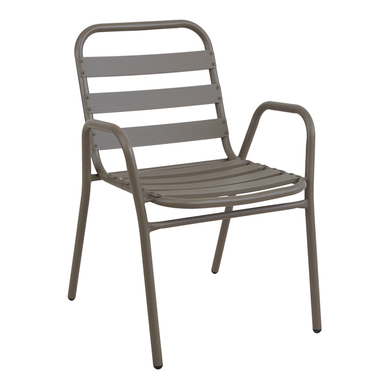 Tραπεζαρία Sussie-Vergo Σετ 3 Τεμ Σαμπανιζέ Μέταλλο-Αλουμίνιο Φ60x70