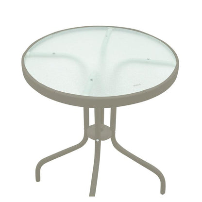 Τραπέζι Watson Μέταλλο Σαμπανιζέ-Γυαλί Φ60x70