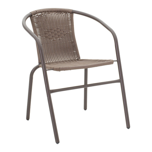 Τραπεζαρία Vergo-Obbi Καφέ Μέταλλο Φ60x70