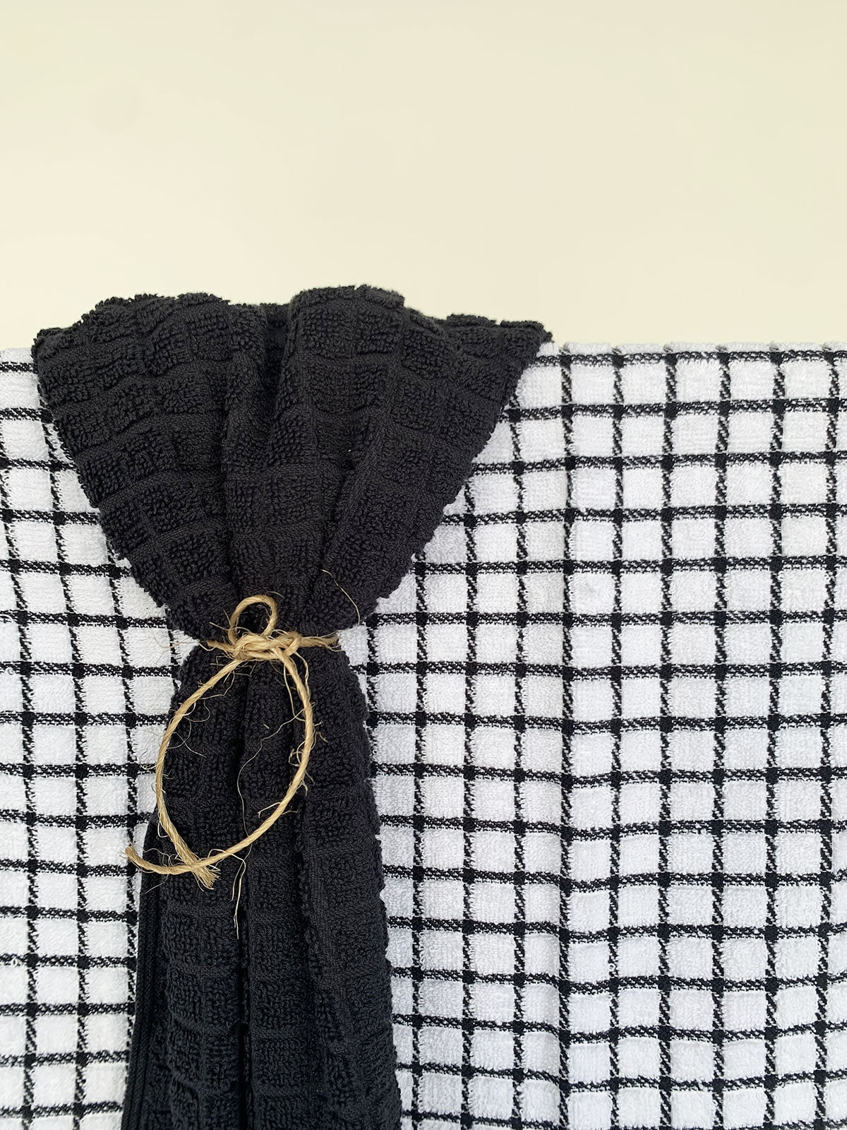 Ποτηρόπανο Καρώ Ζεύγος 41x66εκ