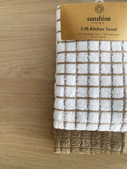 Ποτηρόπανο Καρώ Ζεύγος 41x66εκ