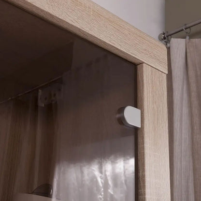 Βιτρίνα Μονόφυλλη Damis 50.5x35x203 Σονόμα MDF Διακόσμηση