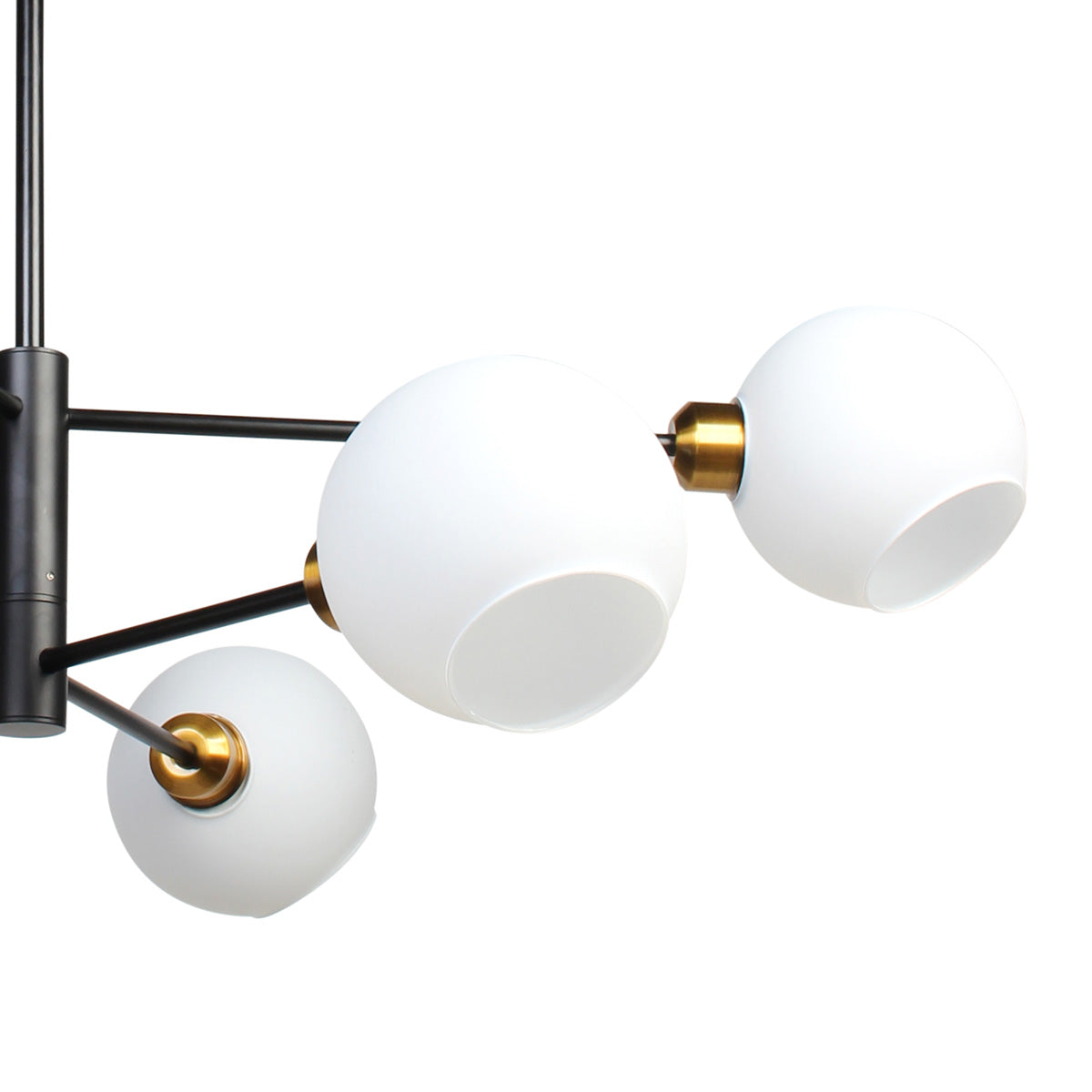 Φωτιστικό Κρεμαστό Μεταλλικό 6 x Ε27 Φ96x75 εκ. Μαύρο Μπρονζέ