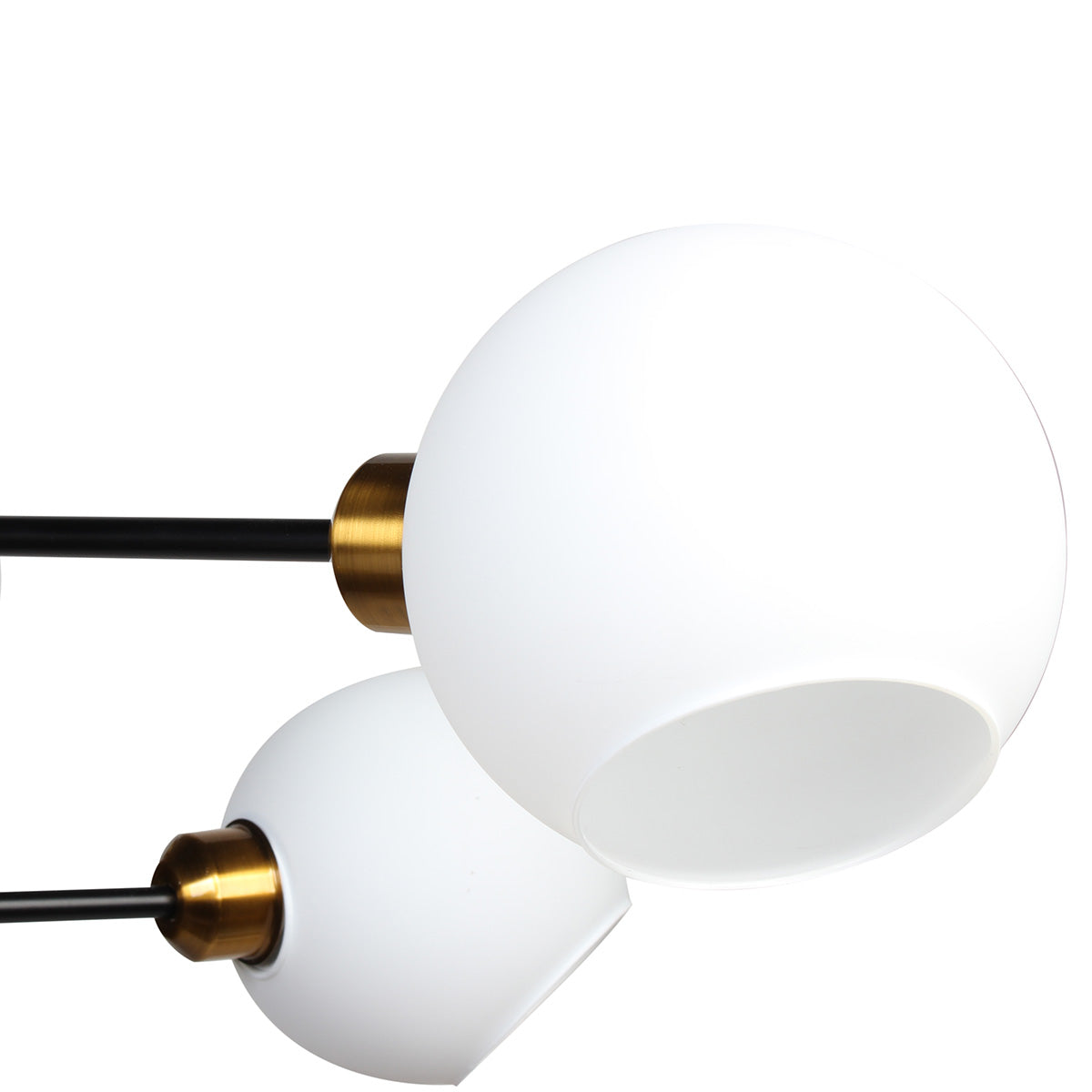 Φωτιστικό Κρεμαστό Μεταλλικό 6 x Ε27 Φ96x75 εκ. Μαύρο Μπρονζέ