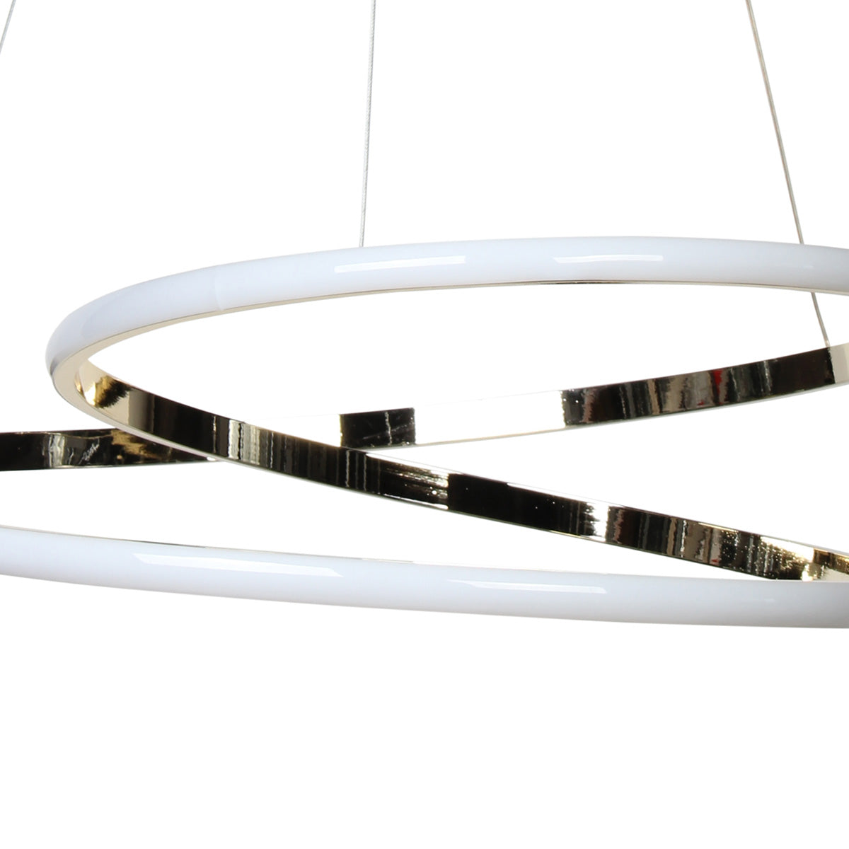 Φωτιστικό Κρεμαστό Φ53 εκ. LED 55W 4000K Χρυσό