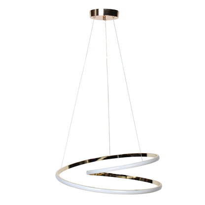 Φωτιστικό Κρεμαστό Φ53 εκ. LED 55W 4000K Χρυσό