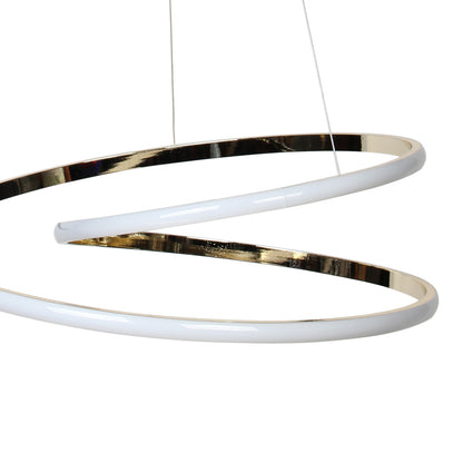 Φωτιστικό Κρεμαστό Φ53 εκ. LED 55W 4000K Χρυσό