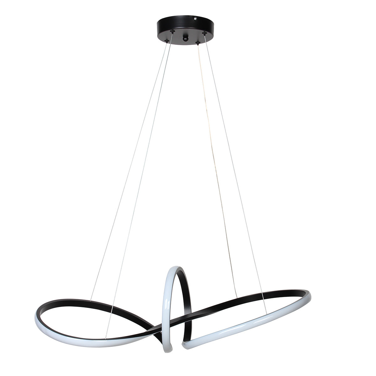 Φωτιστικό Κρεμαστό 67x28x20 εκ. LED 52W 4000K Μαύρο