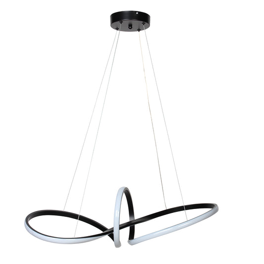 Φωτιστικό Κρεμαστό 67x28x20 εκ. LED 52W 4000K Μαύρο