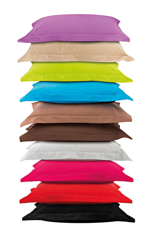 Πάπλωμα Μονό Μονόχρωμο 100% Βαμβακοσατέν σε 5 Αποχρώσεις Art 1380 170x240εκ Φουξ